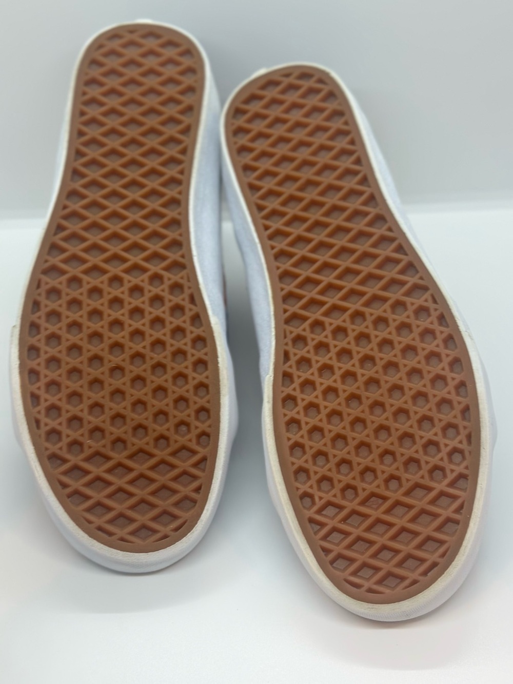 Vans High-Top Sneakers in Blue with Red Side Stripe - Picture 5 of 5